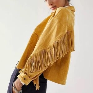 Free People Blank NYC Jacket XS Twist & Shout Shacket EUC
